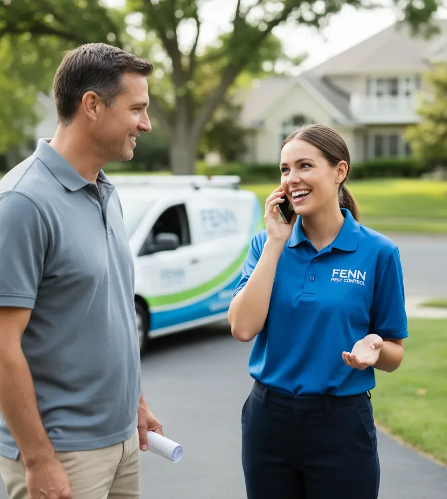 Fenn Pest Control customer support in Pinson